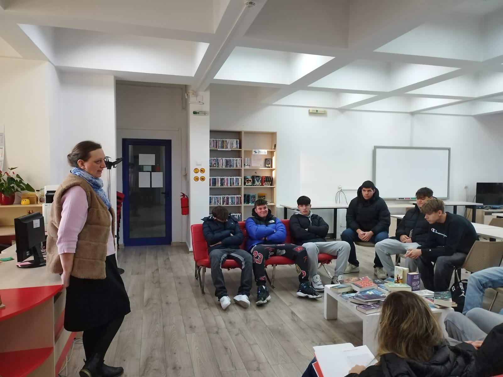 Vizită Biblioteca Oct. Goga Cluj